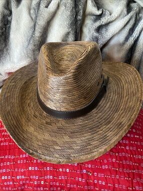 Gold Coast Sunwear Unisex Straw Beach Resort Wear Hat NWT